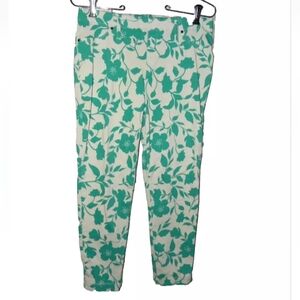 Capri Stretch Floral Pants